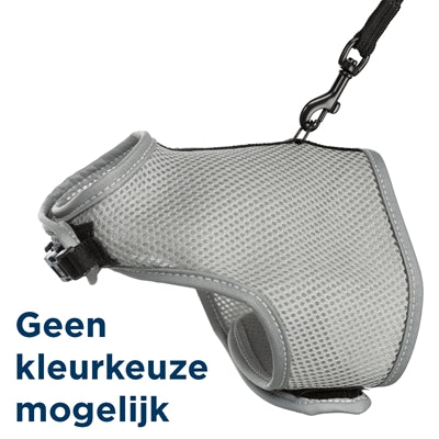 Trixie Kattentuig Soft Met Riem Assorti 24-42 Cmx1,2 Mtr