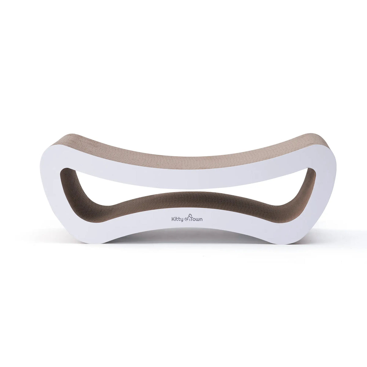Luxe Krabsofa Kitty Town Leo Medium – Krabkarton en Krabmeubel Licht