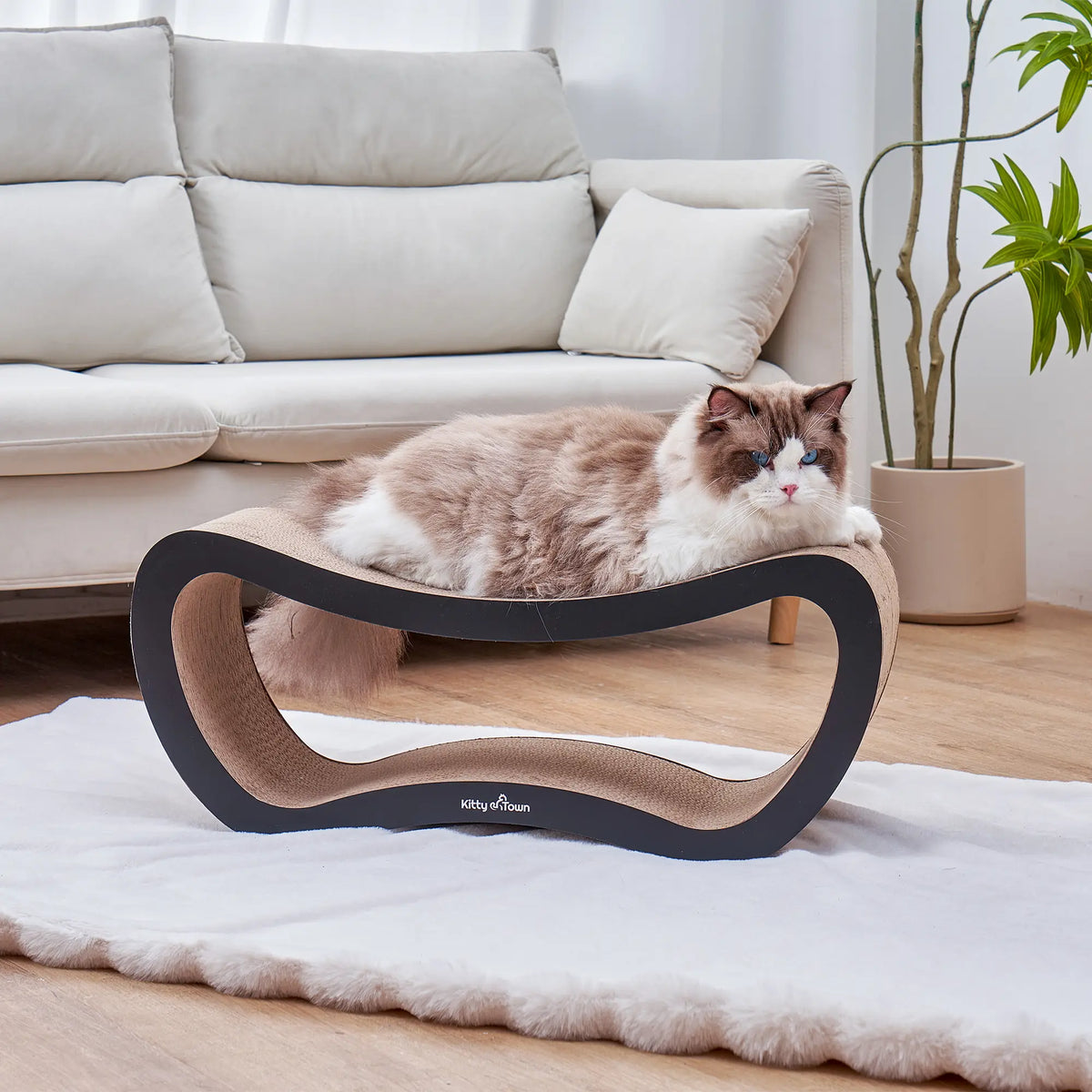 Kitty Town Max L krabsofa donker — galerijfoto