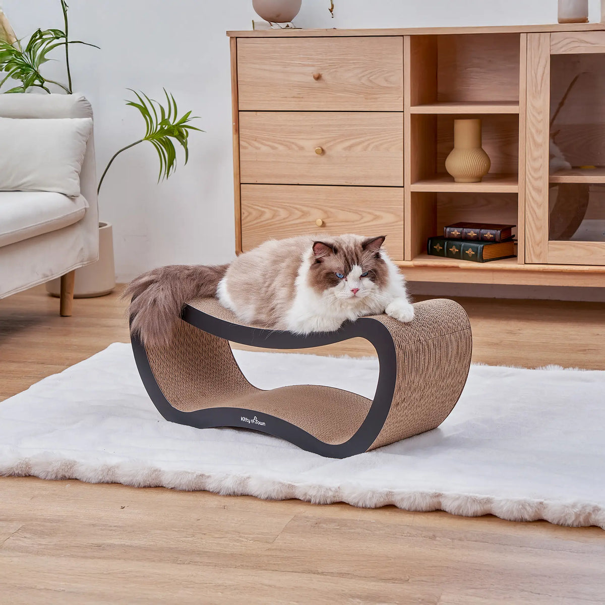 Kitty Town Max L krabsofa donker — galerijfoto
